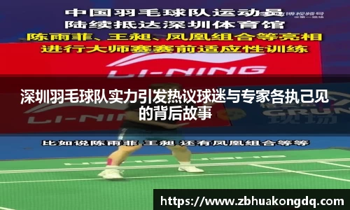 深圳羽毛球队实力引发热议球迷与专家各执己见的背后故事